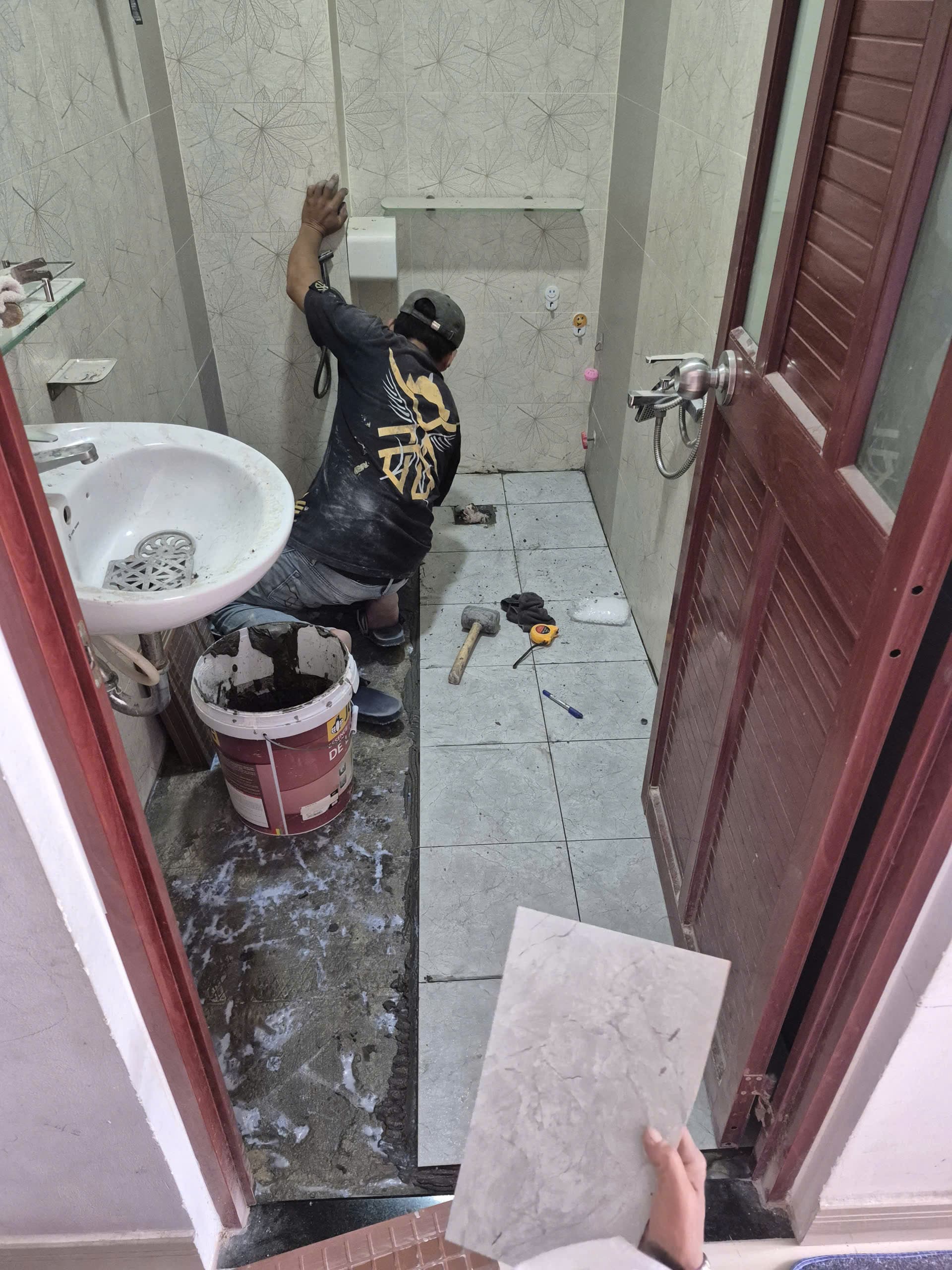 Hình ảnh thi công thực tế: hình 32 trong 78 ảnh thi công