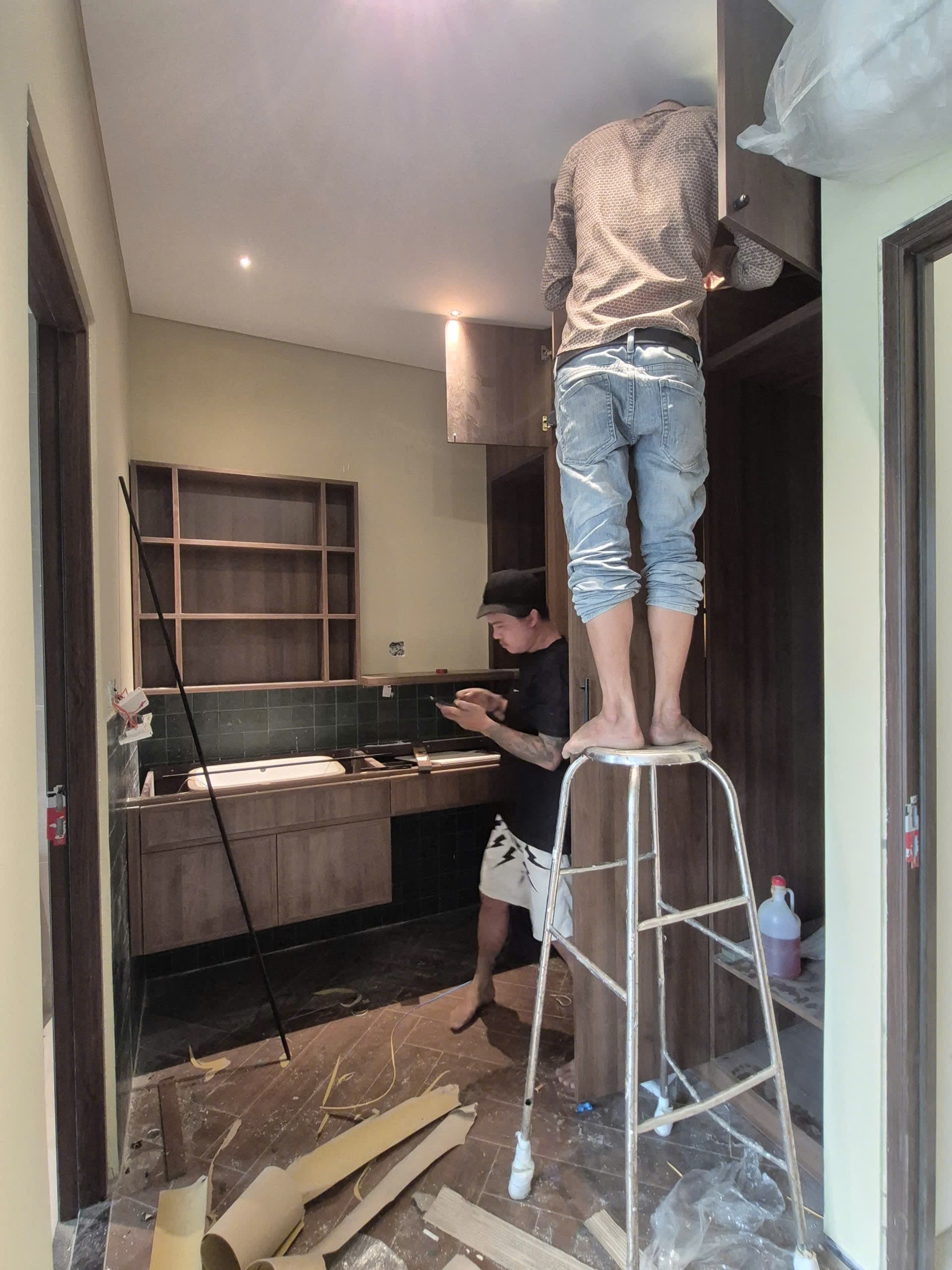 Hình ảnh thi công thực tế: hình 44 trong 78 ảnh thi công