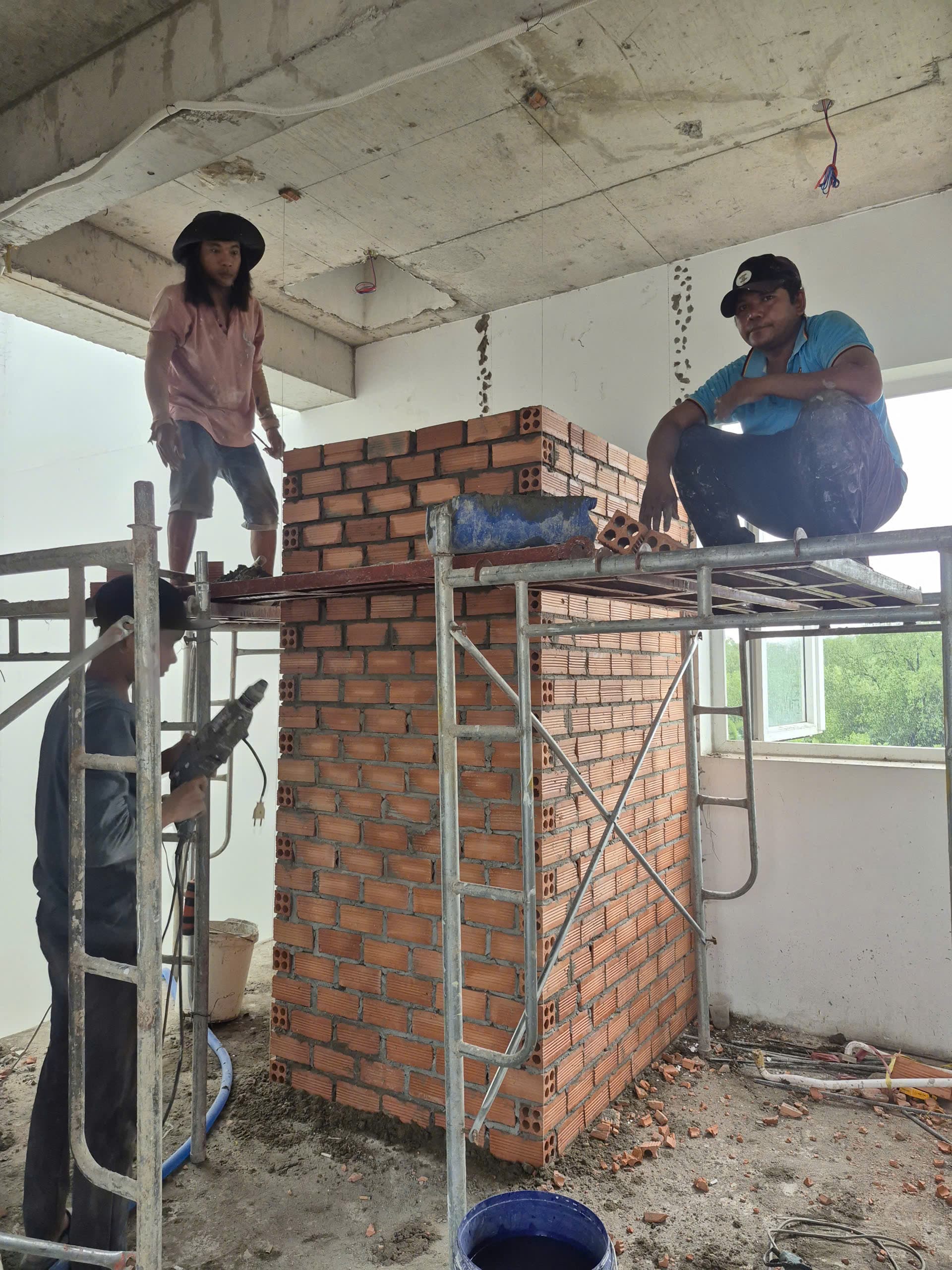 Hình ảnh thi công thực tế: hình 62 trong 78 ảnh thi công