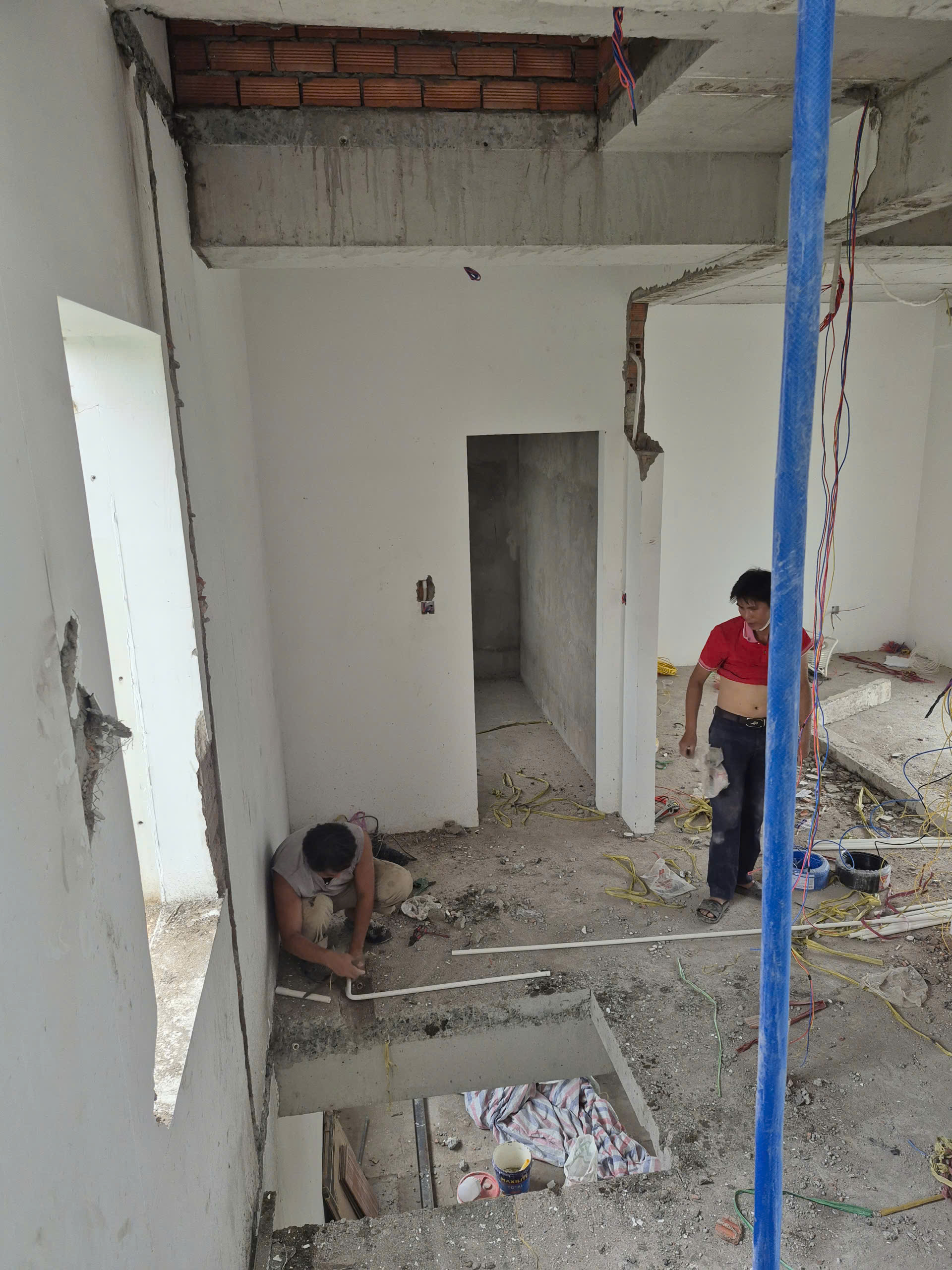 Hình ảnh thi công thực tế: hình 61 trong 78 ảnh thi công